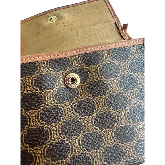 Vintage Celine Dark Browns Wallet - Picture 3 of 9